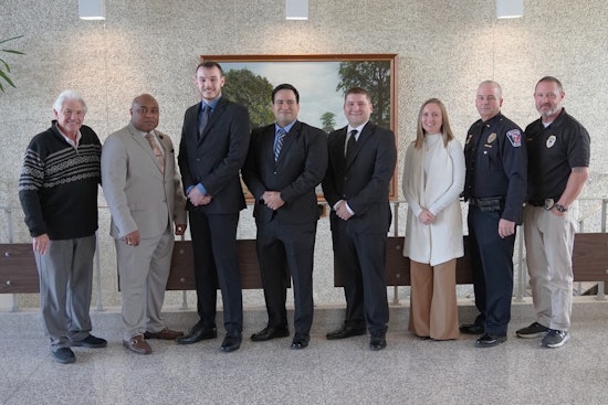 Anderson Welcomes Four New Officers to the Local Police Department in Ceremony Attended by Mayor and Community