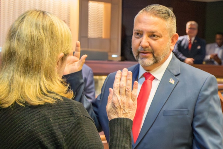 Andrew Hubacek Sworn In as New Council Member for Mesquite's District 4
