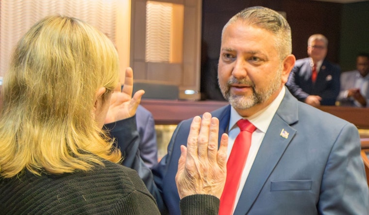 Andrew Hubacek Sworn In as New Council Member for Mesquite's District 4