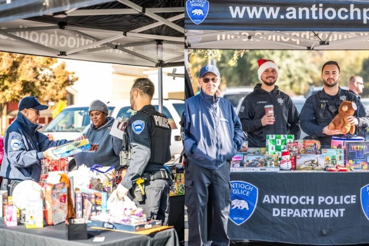 Antioch Cops Turn ‘Disney House’ Into Holiday Lifeline For Local Families