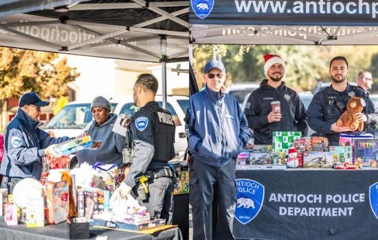 Antioch Cops Turn ‘Disney House’ Into Holiday Lifeline For Local Families