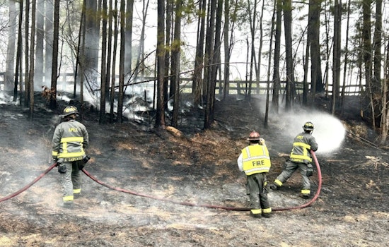 Apex Firefighters Quickly Contain Series of Roadside Fires Near US-1 and NC 540