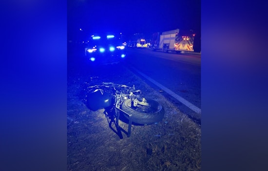 Apex Police Apprehend Suspect Following High-Speed Motorcycle Chase and Crash Near Olive Chapel Rd.