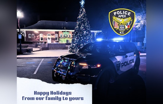 Apex Police Department Extends Inclusive Holiday Greetings and Safety Reminders to Community