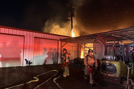 Arlington Auto Body Shop Devastated by Three-Alarm Fire, Employees Face Uncertain Future During Holidays
