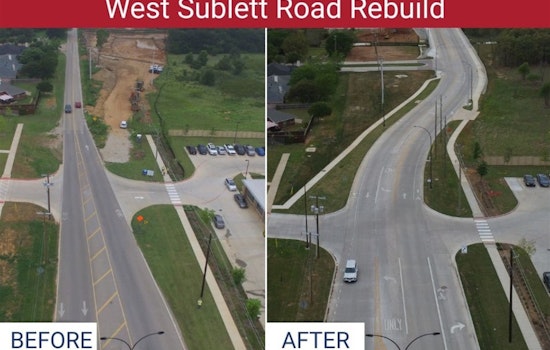 Arlington Celebrates Completion of $9.5 Million West Sublett Road Overhaul