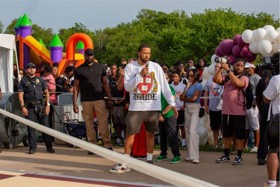 Arlington Celebrates NBA All-Star Cade Cunningham with Community Court and High School Jersey Retirement