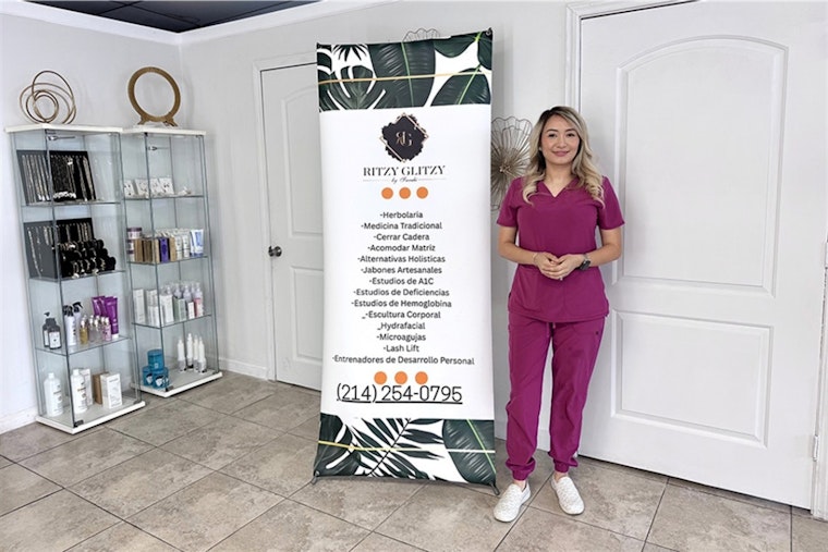 Arlington Esthetician Dulce Sarahi Chairez Blends Beauty and Herbalism at Ritzy Glitzy During Small Business Promotion Week