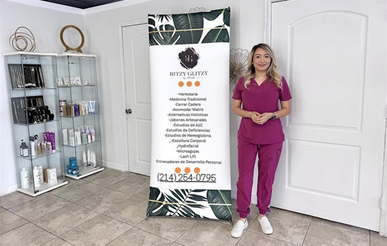 Arlington Esthetician Dulce Sarahi Chairez Blends Beauty and Herbalism at Ritzy Glitzy During Small Business Promotion Week