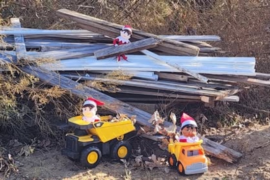 Arlington Public Works Tackles Illegal Dumping in Festive Cleanup Effort