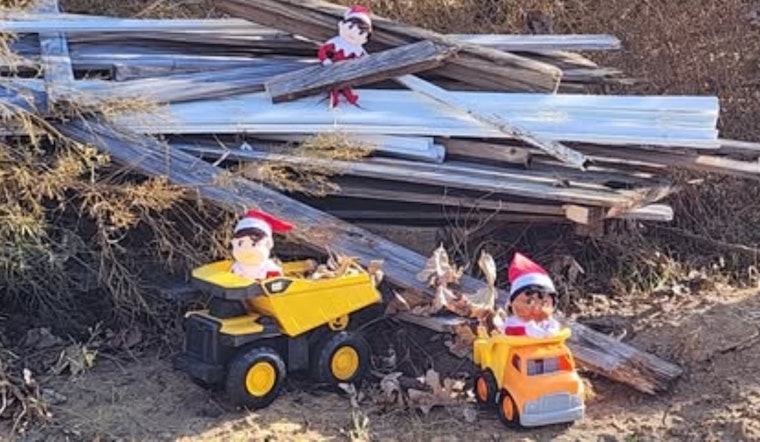 Arlington Public Works Tackles Illegal Dumping in Festive Cleanup Effort