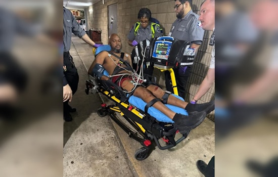 Armed Standoff on North Freeway Ends Peacefully with Suspect's Arrest Aided by K9 Unit in Houston