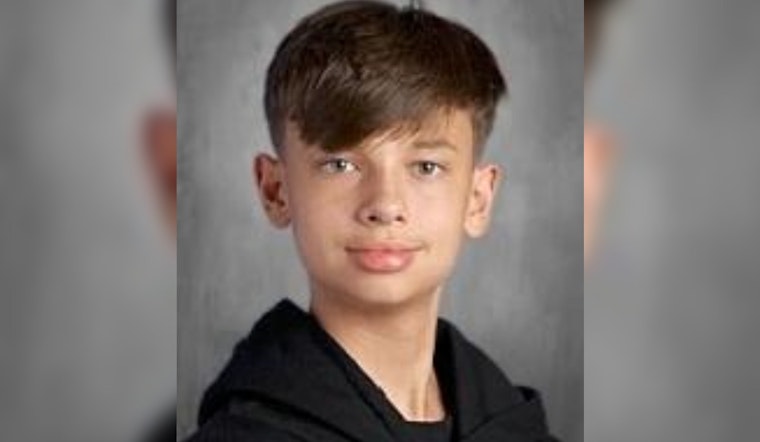 Arvada Police Seek Public's Help to Locate Missing Endangered Teenager Nathaniel Stout