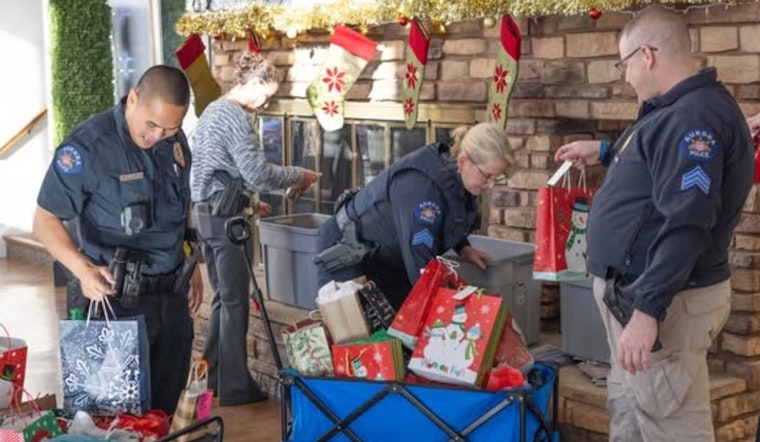 Aurora Police Department Spreads Holiday Cheer with Gift Drive for Elderly and At-Risk Adults