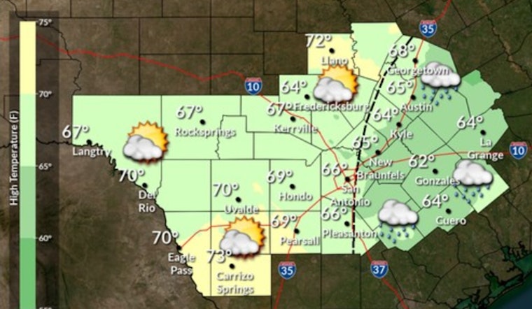 Austin Braces for Rainy Days Ahead, Clear Skies Forecasted for Weekend