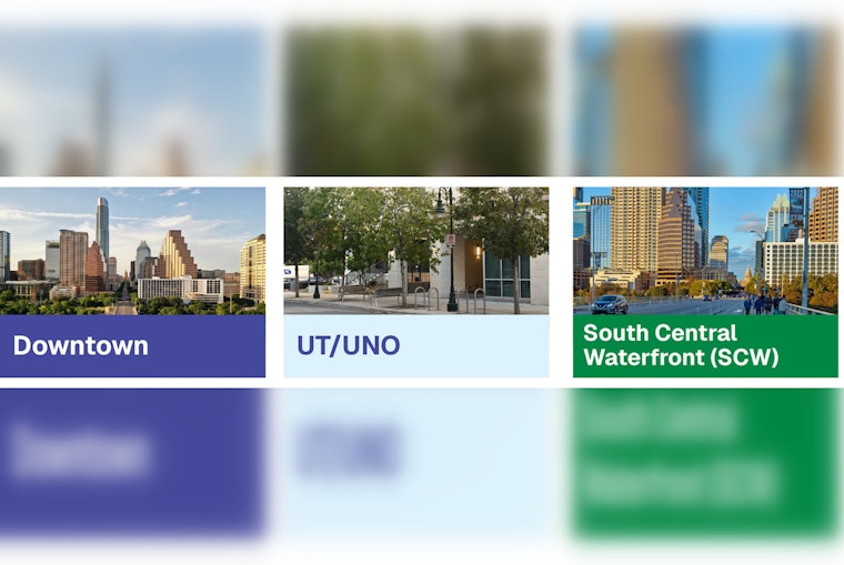 Austin Central City District Plan Unites Downtown, UT And Waterfront