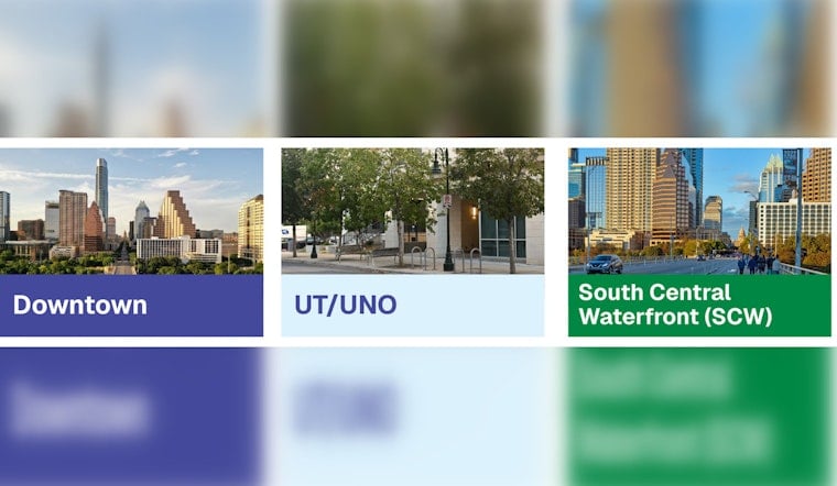 Austin Central City District Plan Unites Downtown, UT And Waterfront