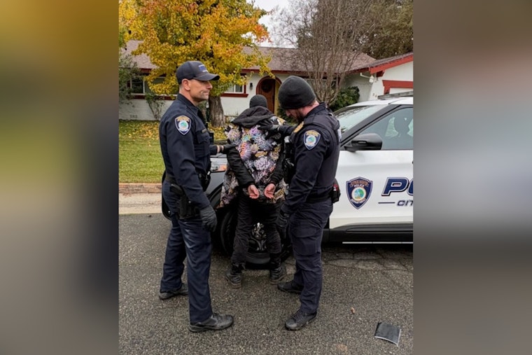 Backyard 'Studio' Bust as Citrus Heights Cops Haul Out Probationer From Woman's Shed