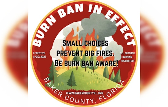 Baker County Officials Maintain Burn Ban Amid Ongoing Drought Despite Recent Rains