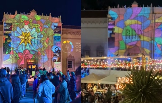 Balboa Park Blazes Bright as December Nights Unleashes New Plaza Light Show