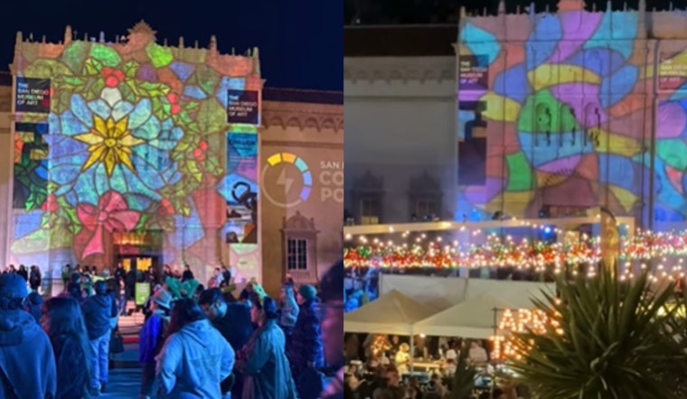 Balboa Park Blazes Bright as December Nights Unleashes New Plaza Light Show