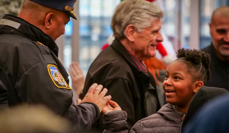 Baltimore County Police Partner with Children for Heartwarming 'Shop with a Cop' Event in Cockeysville
