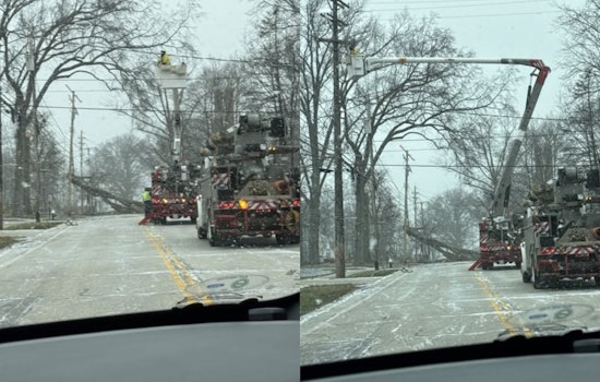 Bay Village Commuters Diverted Amid Columbia Road Closure, Police Offer Warming Center for Residents Without Power