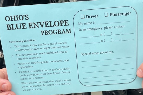 Bay Village Launches Blue Envelope Program to Aid First Responders in Assisting Residents with Disabilities