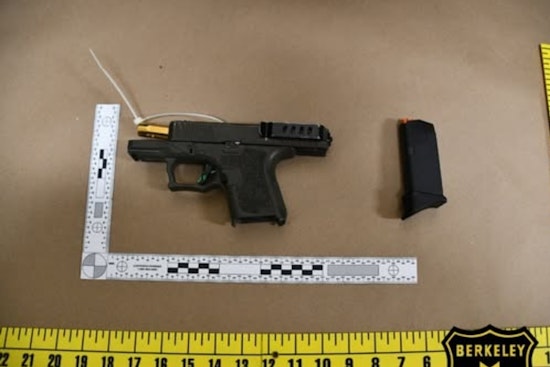 Berkeley Traffic Stop Leads to Arrest of Suisun City Man for Possession of "Ghost Gun"