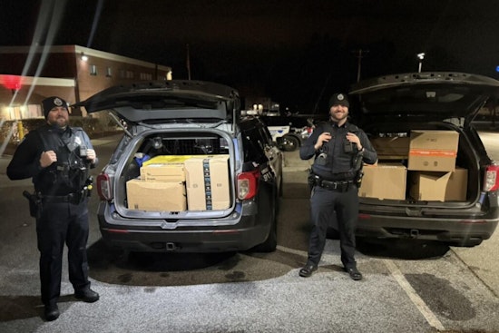 Billerica Police Deliver Amazon Packages After Finding Them Abandoned