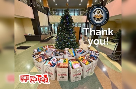 Blaine Community and Police Department Unite to Overflow Toys for Tots with Holiday Generosity