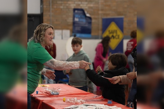 Bloomington's Banneker Center Sparkles with Joy at Winter Wonderland Event for Local Children