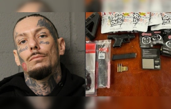 Blue Island Predawn Raid Nets Parolee, Loaded Handgun And Cannabis Stash, Cops Say