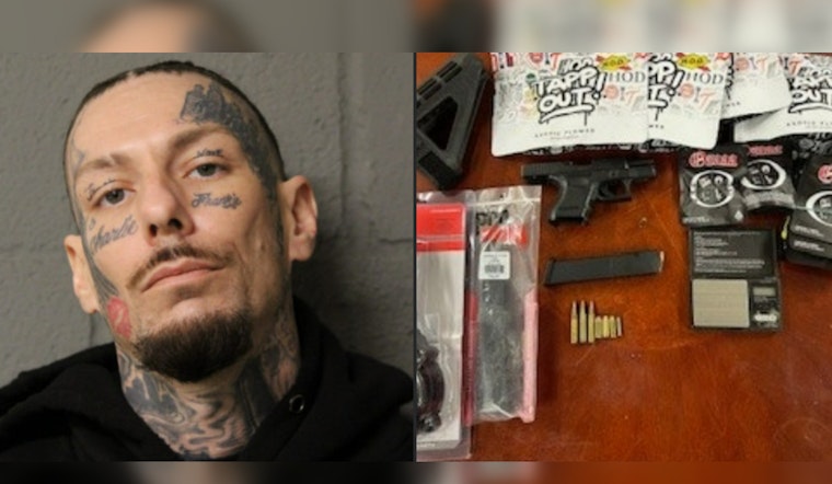 Blue Island Predawn Raid Nets Parolee, Loaded Handgun And Cannabis Stash, Cops Say