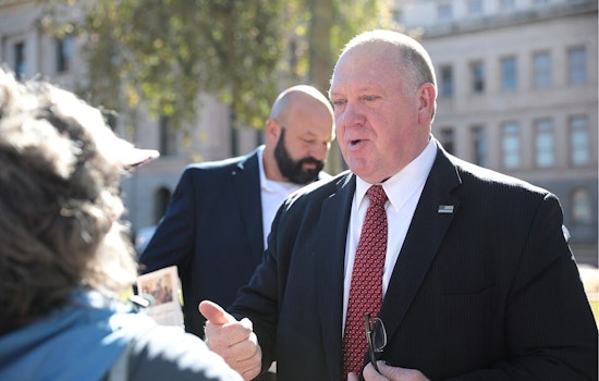 Border Czar Tom Homan Stirs Controversy and Protests at UTEP Speaking Event