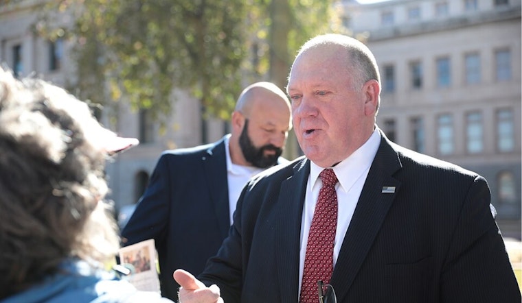 Border Czar Tom Homan Stirs Controversy and Protests at UTEP Speaking Event