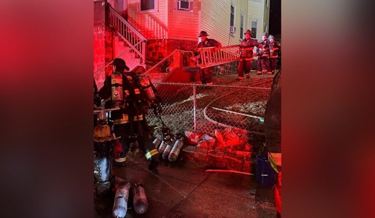 Boston Firefighters Quell Massive Three-Alarm Fire in Dorchester, No Injuries Reported