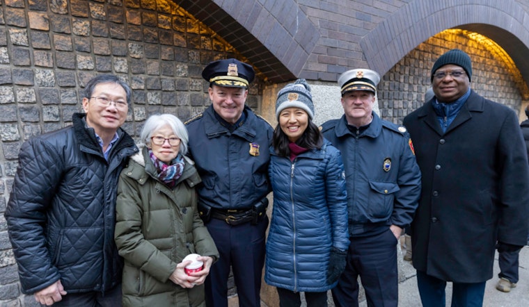 Boston Mayor Michelle Wu and Police Spread Holiday Cheer with 29th Enchanted Trolley Tour