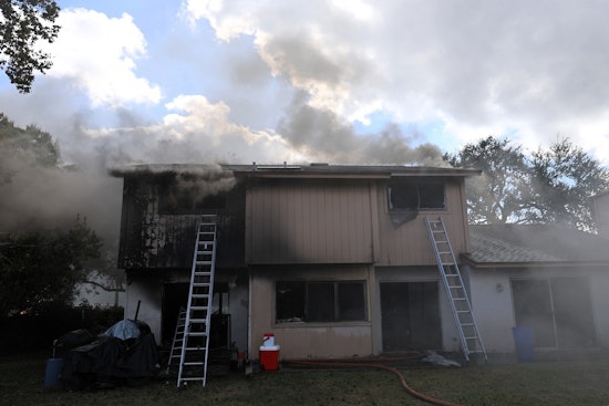 Brandon Home Engulfed in Flames, Hillsborough County Fire Rescue Swiftly Extinguishes Blaze with No Injuries Reported