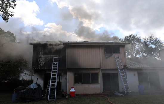 Brandon Home Engulfed in Flames, Hillsborough County Fire Rescue Swiftly Extinguishes Blaze with No Injuries Reported