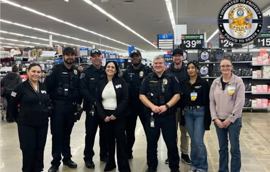 Brighton Police Spread Holiday Cheer with "Shop with a Cop" Community Initiative