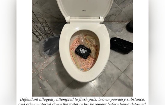 Brockton Man Accused of Drug Trafficking Faces Federal Charges After Failed Flush Attempt