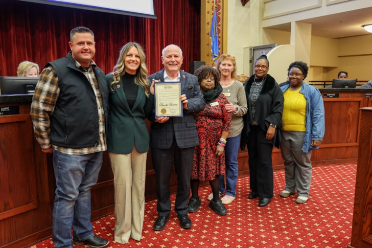 Brooke Brown Honored as Lawton's Citizen of the Month for Exceptional Commitment to Veterans