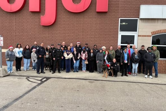 Butler County Sheriff's K-9 Units Bring Joy in 'Shop with a K-9' Event for Kids in Need