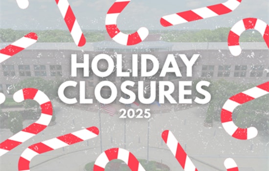 Cabarrus County Announces Holiday Closures for Government Offices, Parks, and Facilities