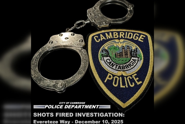 Cambridge Police Investigate Early Morning Shooting on Cambridge Street; Suspect At Large