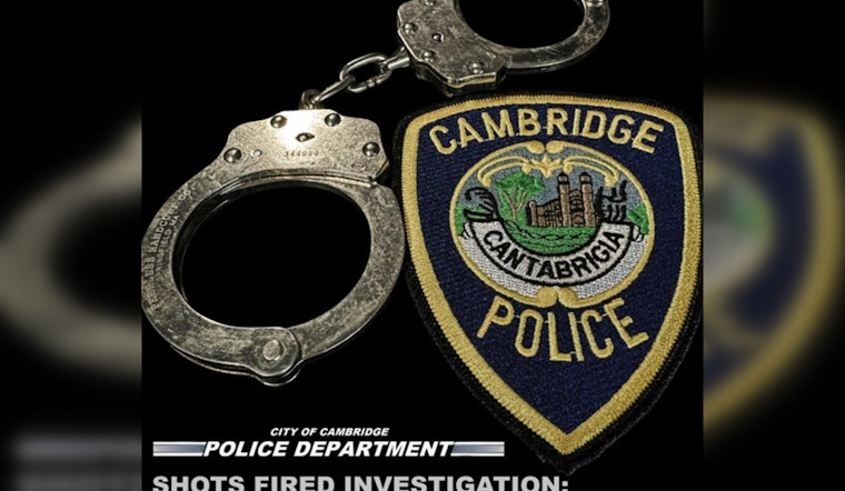 Cambridge Police Investigate Early Morning Shooting on Cambridge Street; Suspect At Large