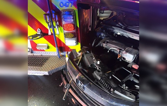 Carmel Fire Dept Engine Struck by Suspected Drunk Driver During Crash Response