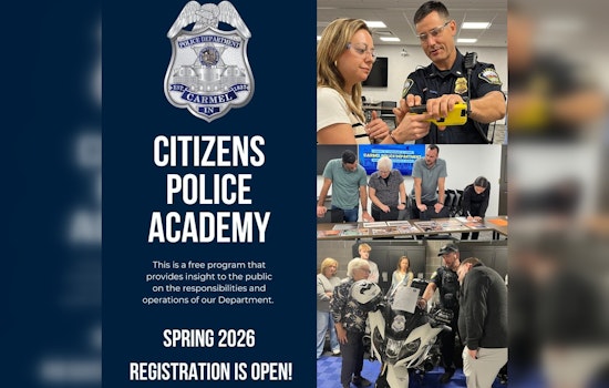 Carmel Police Department Invites Residents to Join Spring 2026 Citizens Police Academy for an Inside Look at Law Enforcement