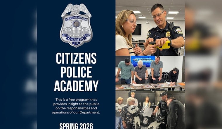 Carmel Police Department Invites Residents to Join Spring 2026 Citizens Police Academy for an Inside Look at Law Enforcement